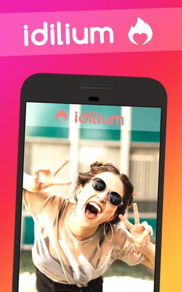 Idilium: Random Chat Roulette Captura de tela 1
