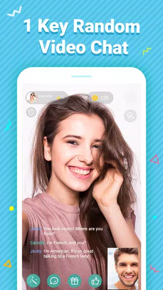 Schermata Meet – Talk to Strangers Using Random Video Chat 3