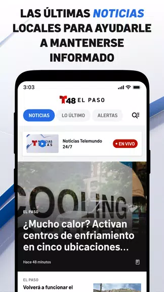 Telemundo 48 El Paso: Noticias應用截圖第1張