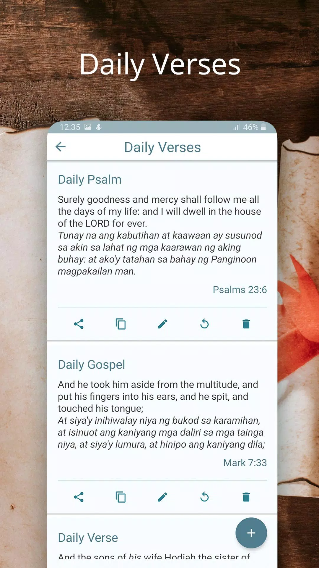 English Tagalog Bible Offline應用截圖第3張