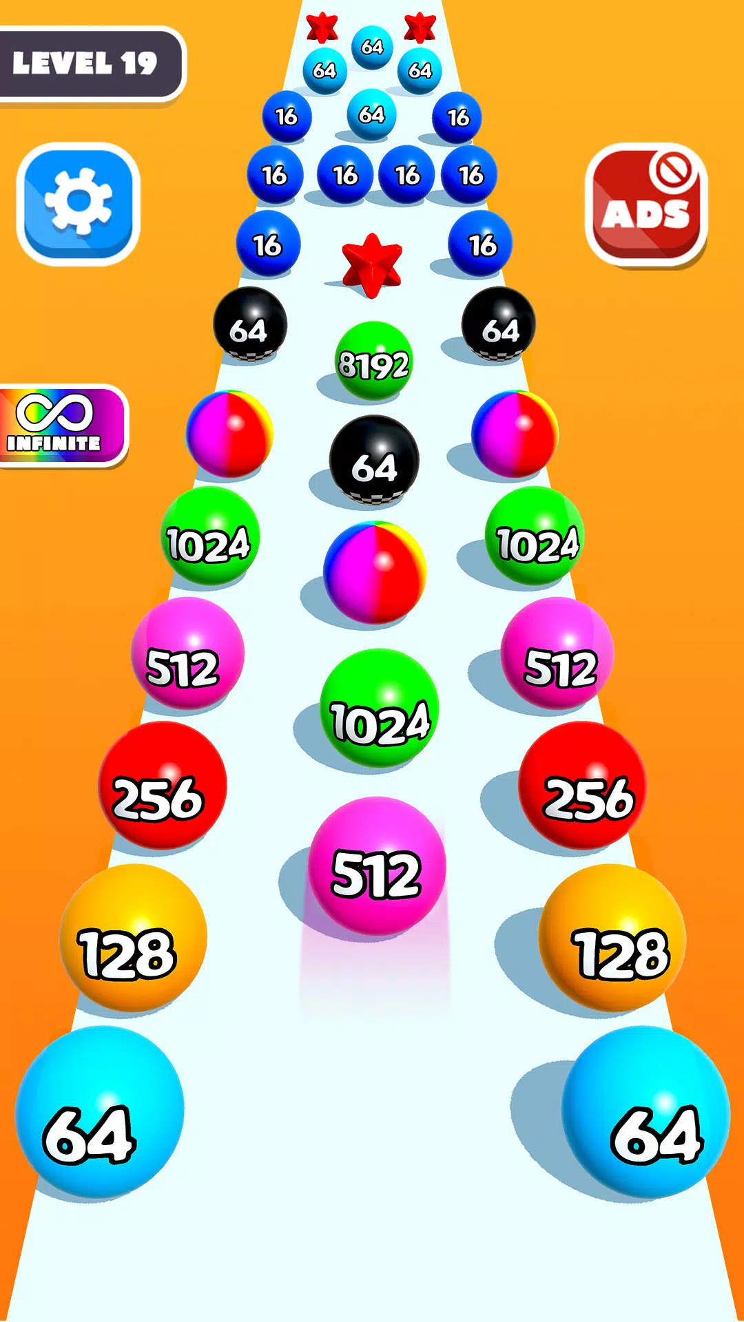 Numbers Ball Blend Challenge Screenshot 1