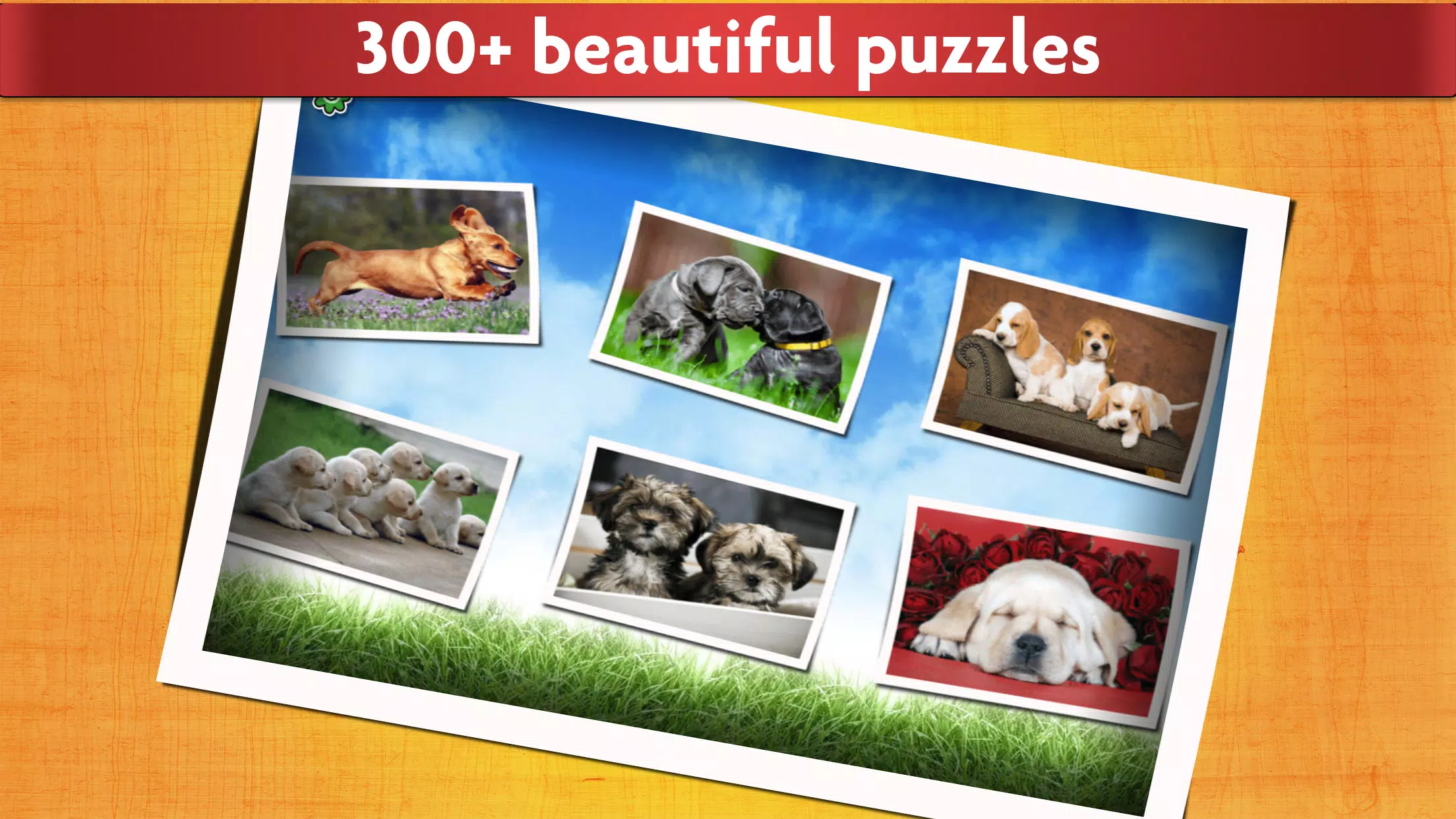 Puzzle Games Dogs Jigsaw ภาพหน้าจอ 2