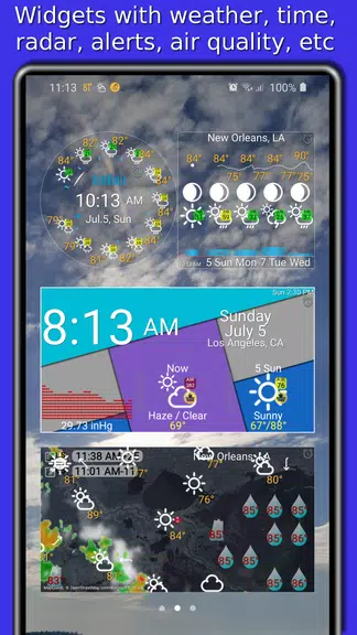 Schermata Weather app - eWeather HDF 2