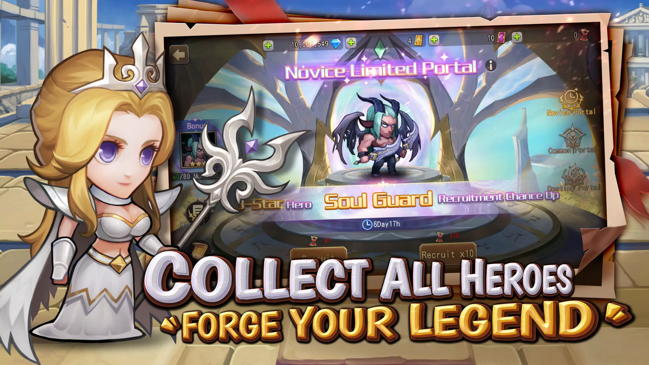 Crystal Legends 스크린샷 1
