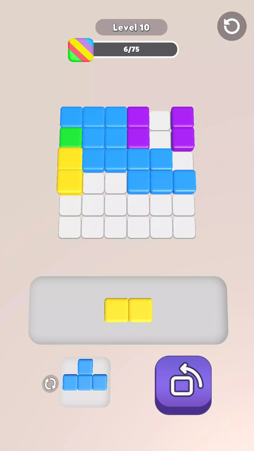 Block Puzzle 3D Captura de pantalla 1