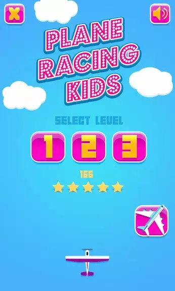 Plane Racing Game For Kids Скриншот 1