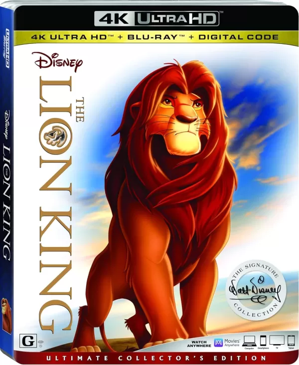 The Lion King 4K cover