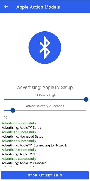 Bluetooth Le Spam スクリーンショット 3