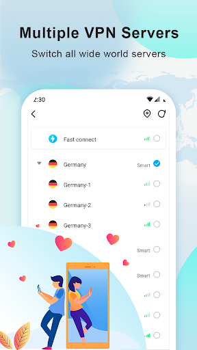 FlashNet VPN ဖန်သားပြင်ဓာတ်ပုံ 3