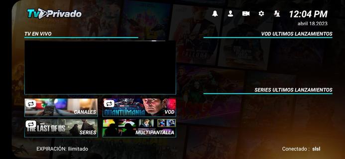 TV PRIVADO PLUS Tangkapan skrin 2