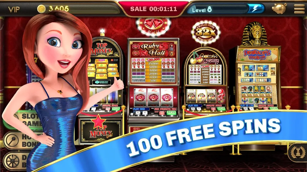 Slot Machine- Ruby Hall Casino Tangkapan skrin 1