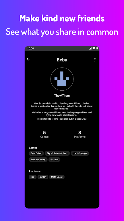 Playsum: find gaming friends ဖန်သားပြင်ဓာတ်ပုံ 1