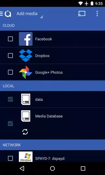 Avia Media Player (Chromecast) Capture d'écran 4