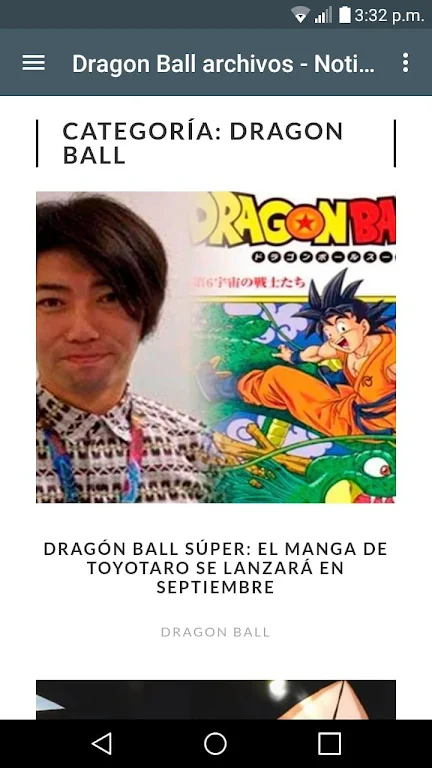 Noticias Anime应用截图第4张