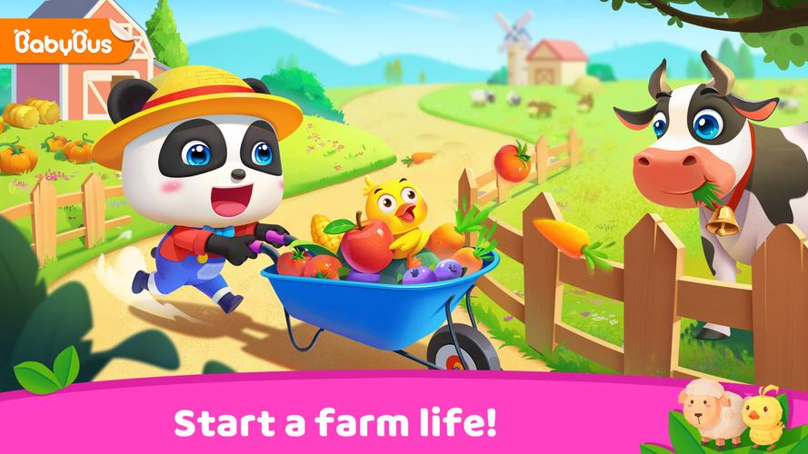 Little Panda's Town: My Farm Tangkapan skrin 1