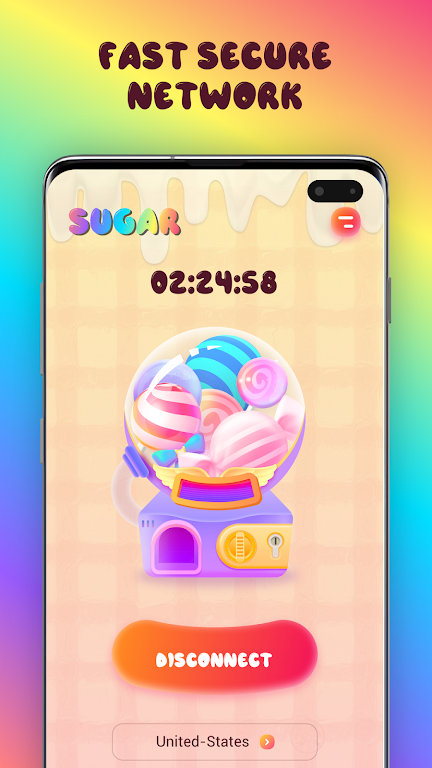 Sugar VPN Schermafbeelding 1