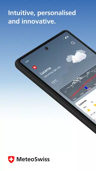 MeteoSwiss Скриншот 1