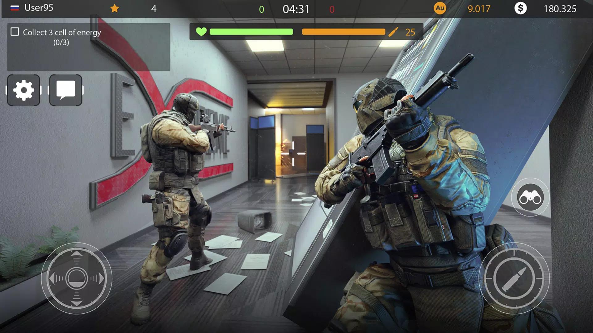 Code of War：Gun Shooting Games Скриншот 1