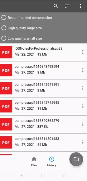 PDF Small - Compress PDF 스크린샷 2