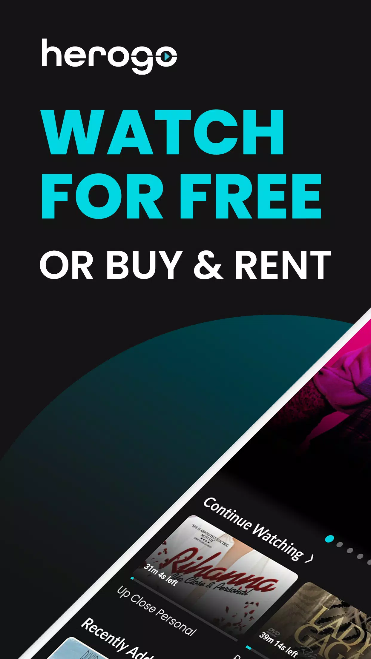 HeroGo TV: Buy, Rent or Watch Screenshot 1