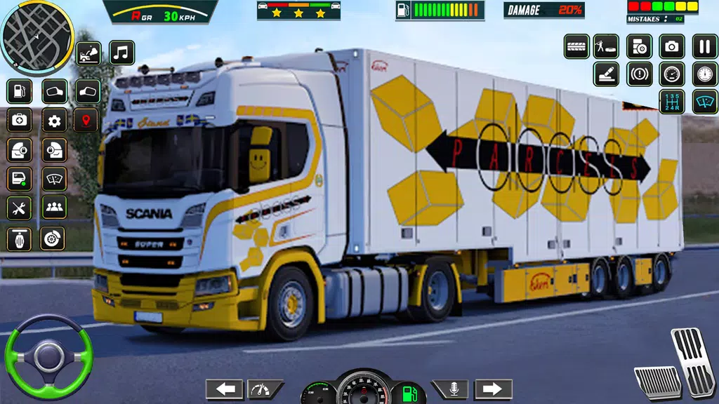 Real City Cargo Truck Driving Zrzut ekranu 2