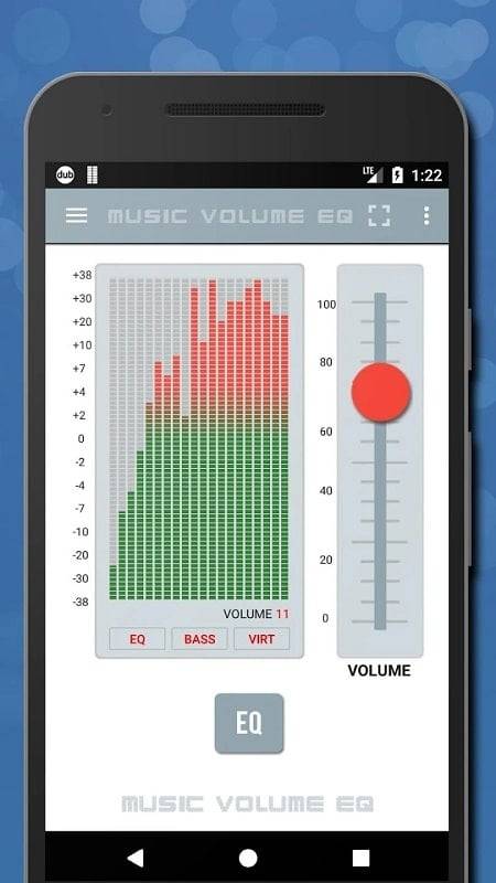 Musica Volume EQ - Equalizador Captura de tela 3