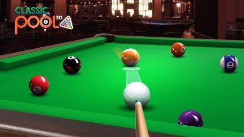 Schermata Classic Pool 3D: 8 Ball 2
