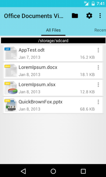 Office Documents Viewer Screenshot 2