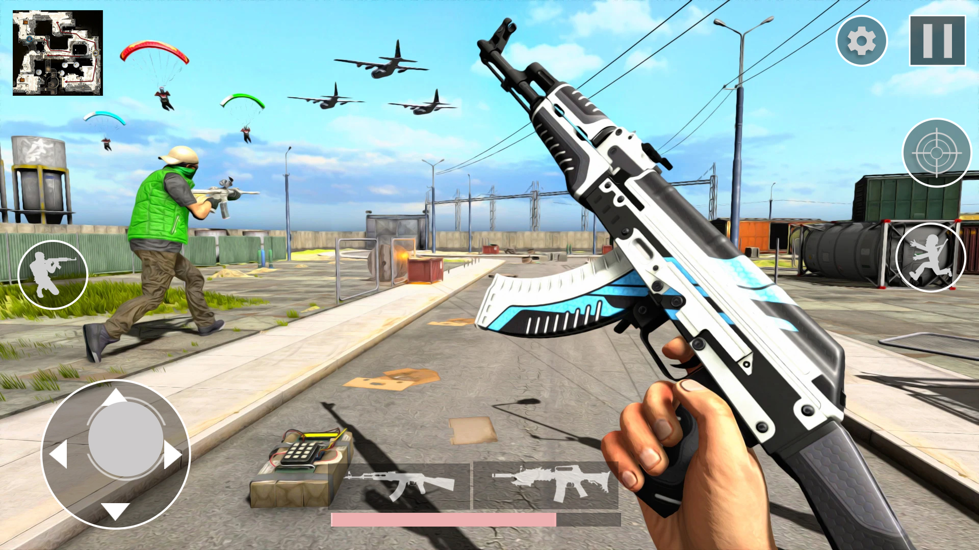 Fire Game: Gun Games 3D Battle ภาพหน้าจอ 2