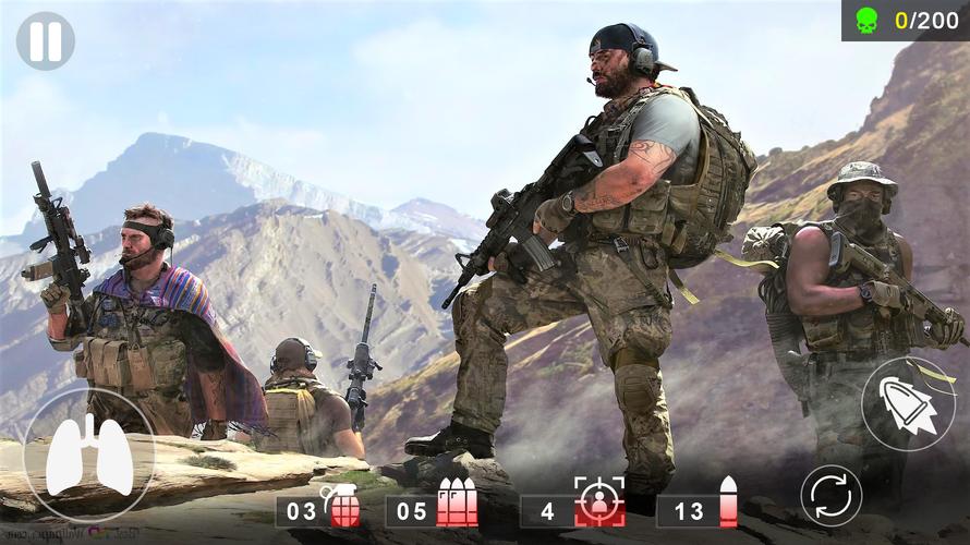 American Sniper Mission Games Captura de pantalla 4