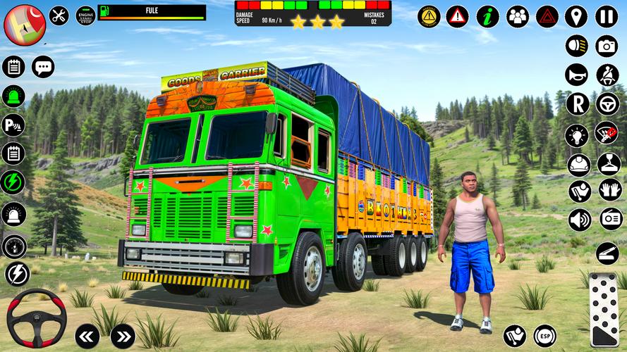 Truck Parking Simulator Games Captura de tela 4