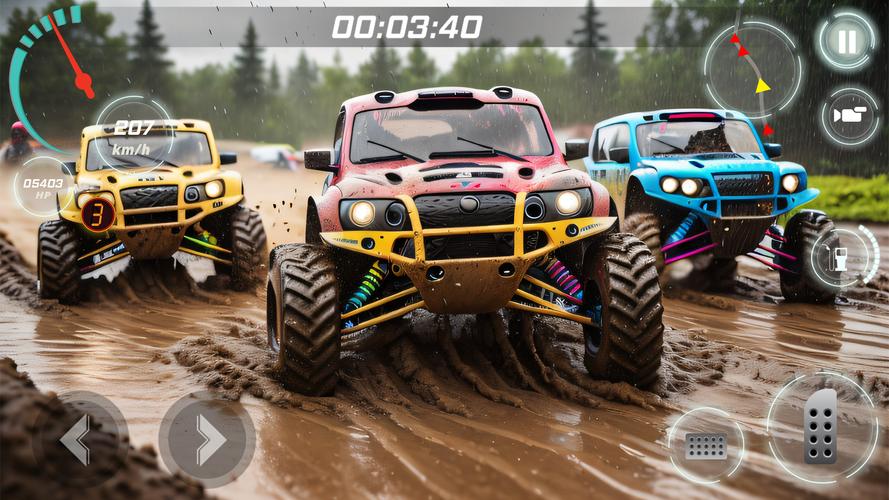 Offroad Mud Truck Game Offline ဖန်သားပြင်ဓာတ်ပုံ 2