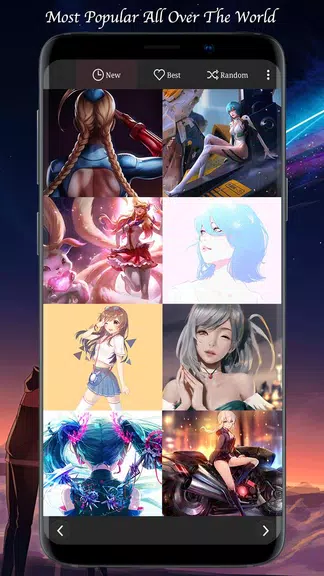 Sexy Anime Girls HD 4K Wallpapers(Manga Comic)應用截圖第3張