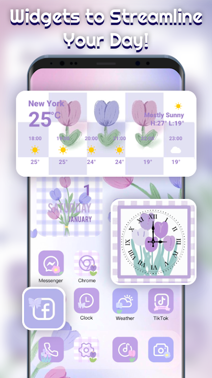 Themepack – App Icons, Widgets Mod Capture d'écran 4