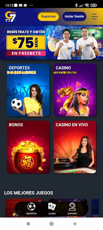 Gana777 Apuestas y Casino應用截圖第1張