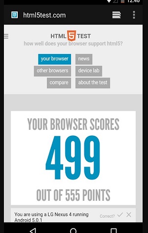 Android System WebView Beta Screenshot 1