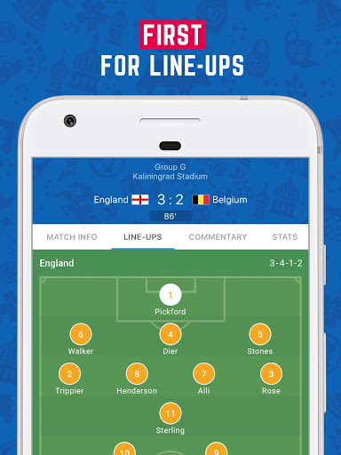 LiveScore: World Football 2018應用截圖第2張