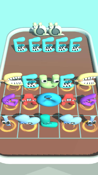 Merge Alphabet: Lord Run Mod スクリーンショット 1