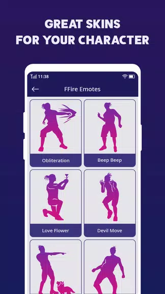 Emotes Happymod - iMotes स्क्रीनशॉट 1