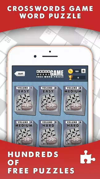 Crosswords Puzzle - Word Game Ảnh chụp màn hình 2