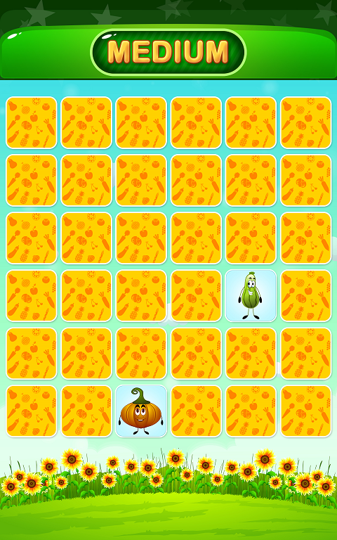 Schermata Vegetable Memory Match Game 3