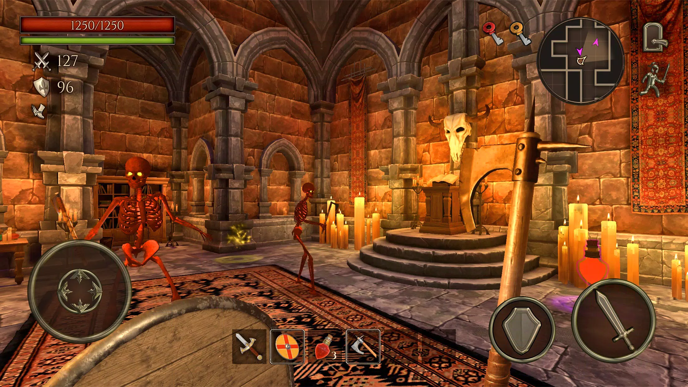 Ghoul Castle 3D - Action RPG Screenshot 3