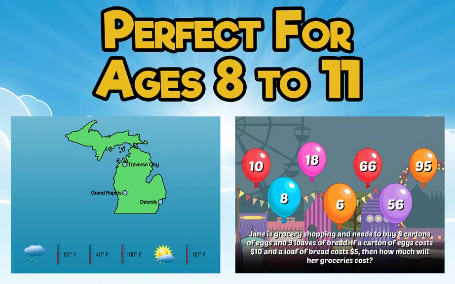Fourth Grade Learning Games Tangkapan skrin 3