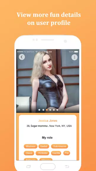 Kinky Dating App for BDSM, Kink & Fetish ဖန်သားပြင်ဓာတ်ပုံ 3