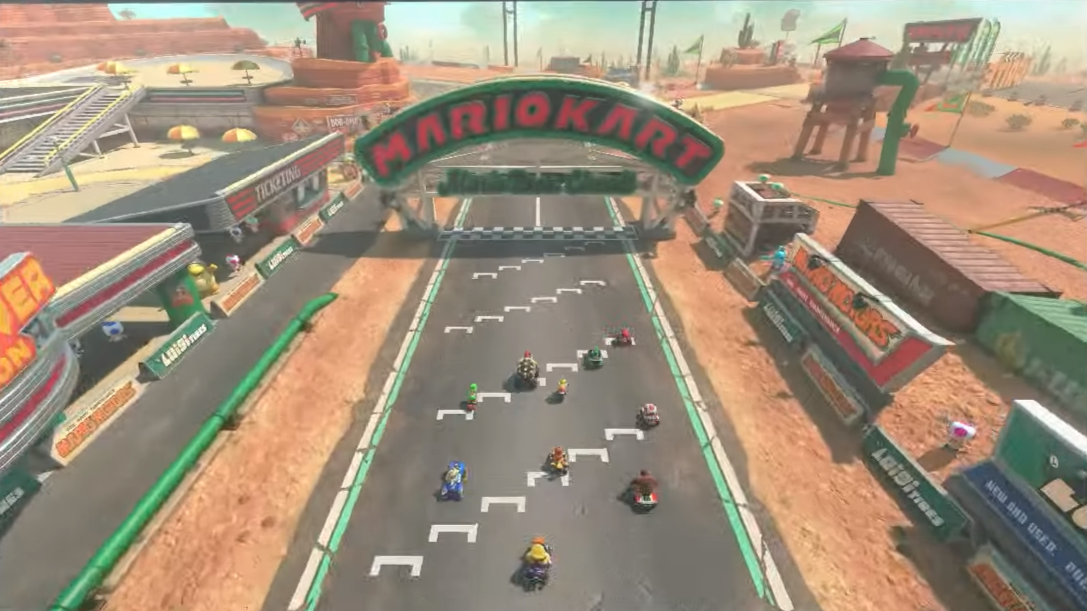 Mario Kart 9 ပထမ ဦး ဆုံးကြည့်ပါ