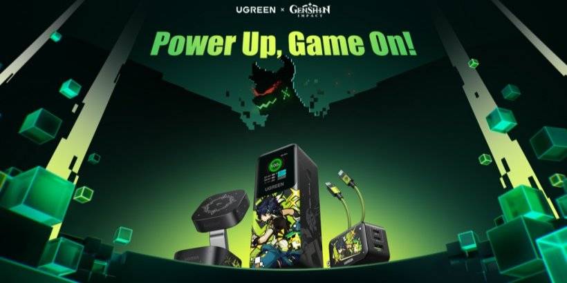 Ugreen lanceert wereldwijd een snelle oplaadcollectie met Genshin Impact