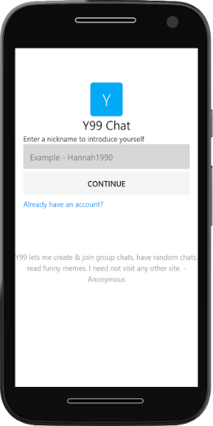 Y99 Chat - Your friend finder 스크린샷 3