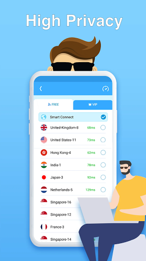 Schermata Super Master VPN Secure Proxy 4