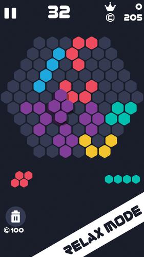Hexa Brick: Hexagon Block 1010 Screenshot 2
