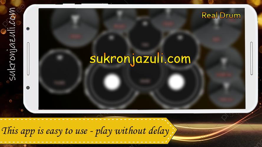 Simple Real Drum ဖန်သားပြင်ဓာတ်ပုံ 1